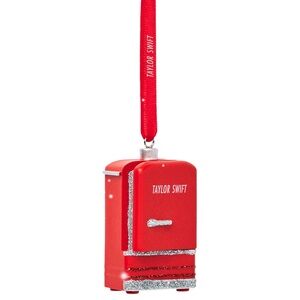 Dancing Round Kitchen Refrigerator Light Christmas Ornament Taylor Swift Red